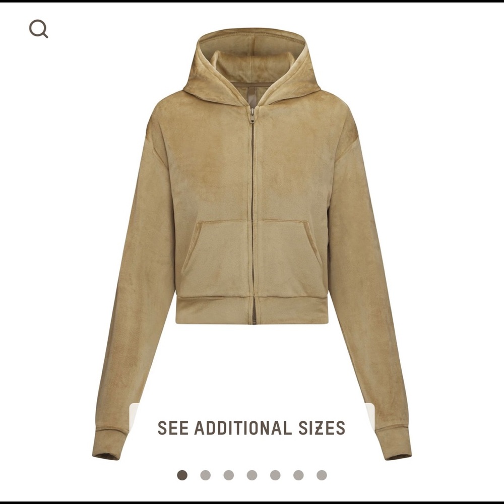Skims Velour Hoodie